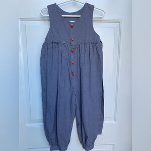 Chez Ami jumper blue gingham